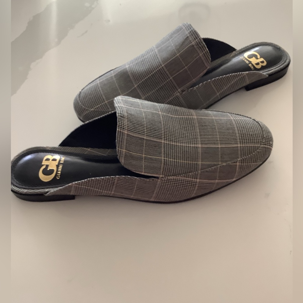 GB Plaid Slip-On Loafers. NEW WITHOUT BOX